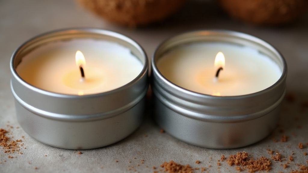 CDN vs Premier Wicks for Coconut-Soy Candles in 8-Oz Tins