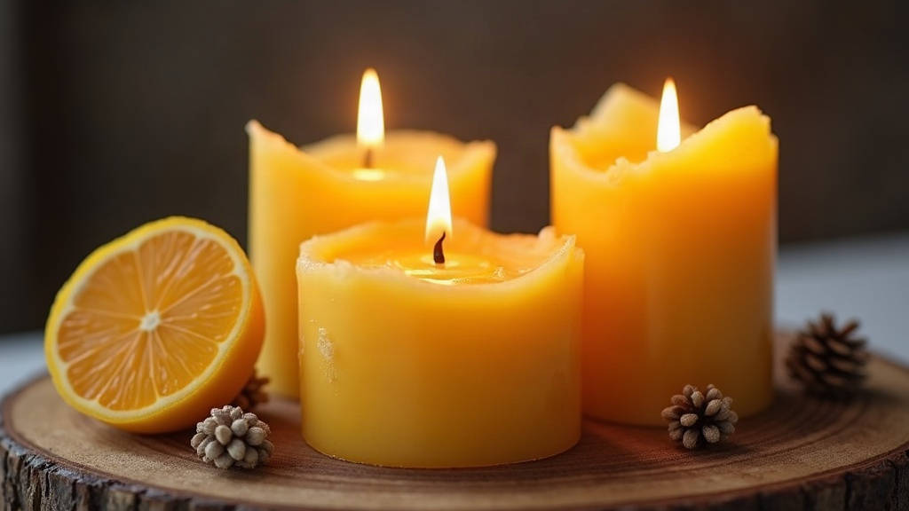 How to Make Frost-Resistant Winter Beeswax Candles for Unheated Cabins
